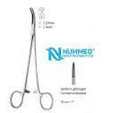 Hemostatic Forceps,1X2 Teeth,18 cm Hemostatic Forceps,1X2 Teeth,18 cm